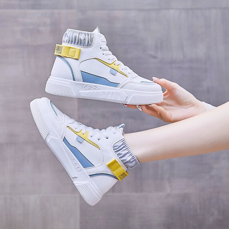 Woman Shoes Sneakers Spring Korean Casual Sports Shoes White Shoes atmospheric walking shoes flexible women shoes