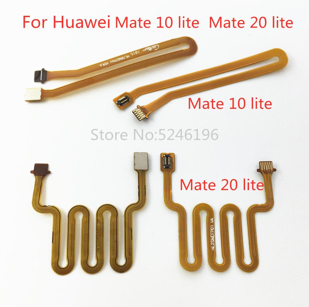 Adecuado para Huawei mate 10 Lite mate 20 Lite conector con botón principal sensor de identificación táctil de huella digital cable suave