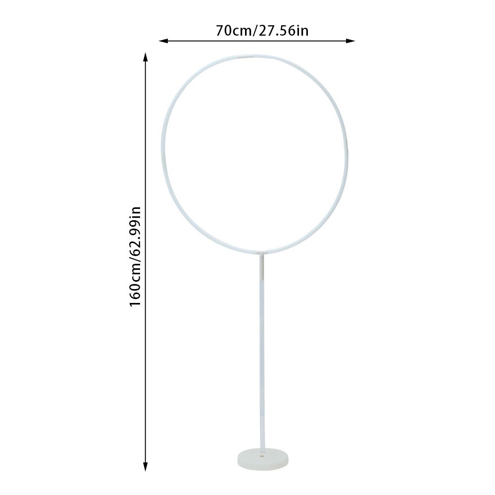 Circle Balloon Arch Frame Balloons Stand Holder Kit Baloon Garland Round Stand Birthday Party Baby Shower Ballon Decor 160x70cm