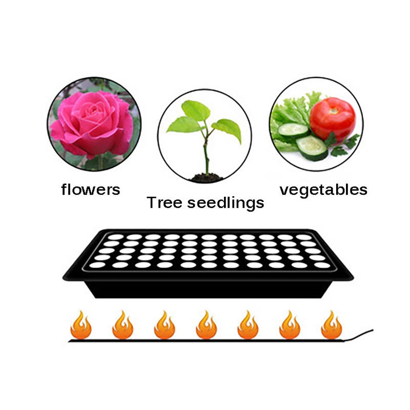 Plant Hydroponic Heating Pad Propagator Heat Mat Waterproof Warmer Bed Mat For Seed Germination Plant Seedling Heat Mat