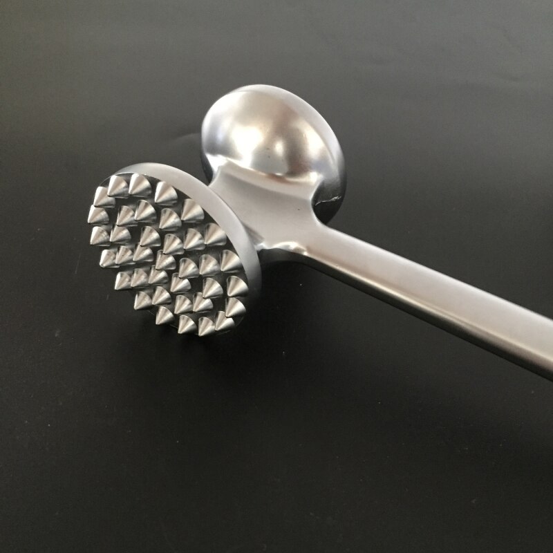 Large Meat Tenderizer Mallet Tool Manual Hammer Pounder For Tenderizing Chicken Steak Non Slip Handle For Pounding