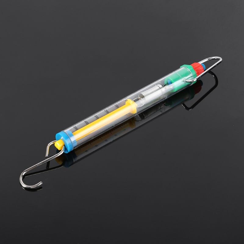 Newton Force Meter Spring Scale 5N 500g Dual Scale Labeled Balance Dynamometer 4XFD