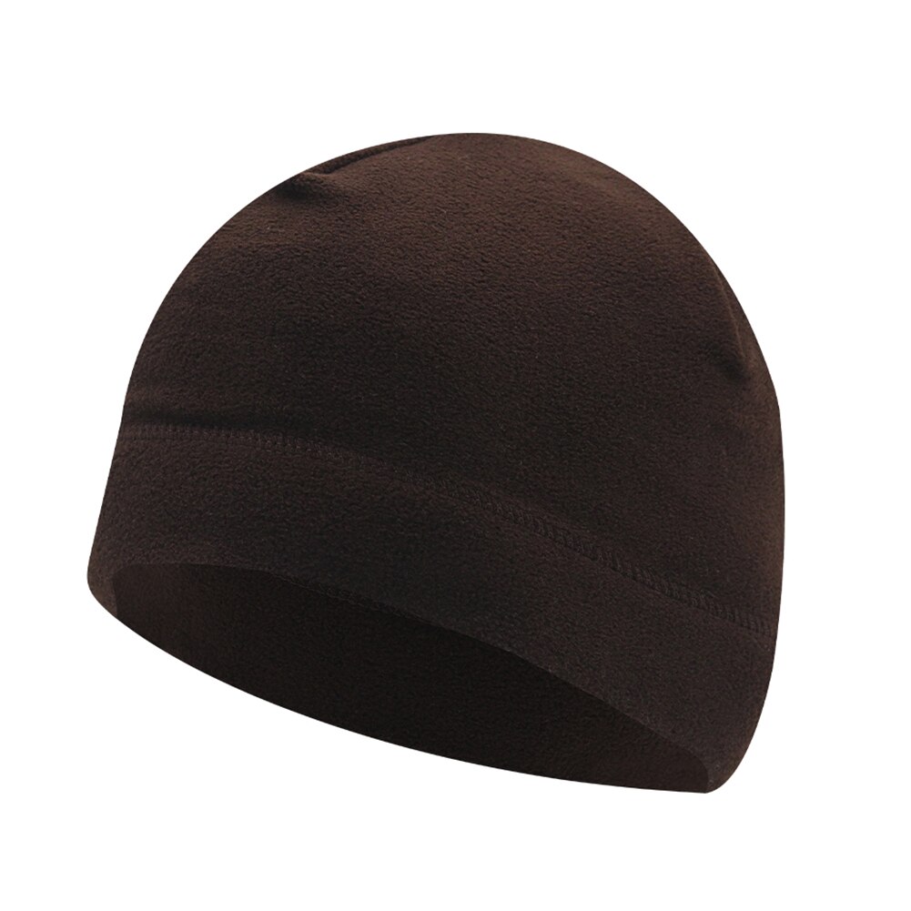 Homens Chapéu Feito Malha Chapéus de Inverno Para As Mulheres Caps Skullies Gorros Gorro de Inverno dos homens Quente Grosso Chapéu Do Crânio Cap Gorro De Pele Homme: Coffee