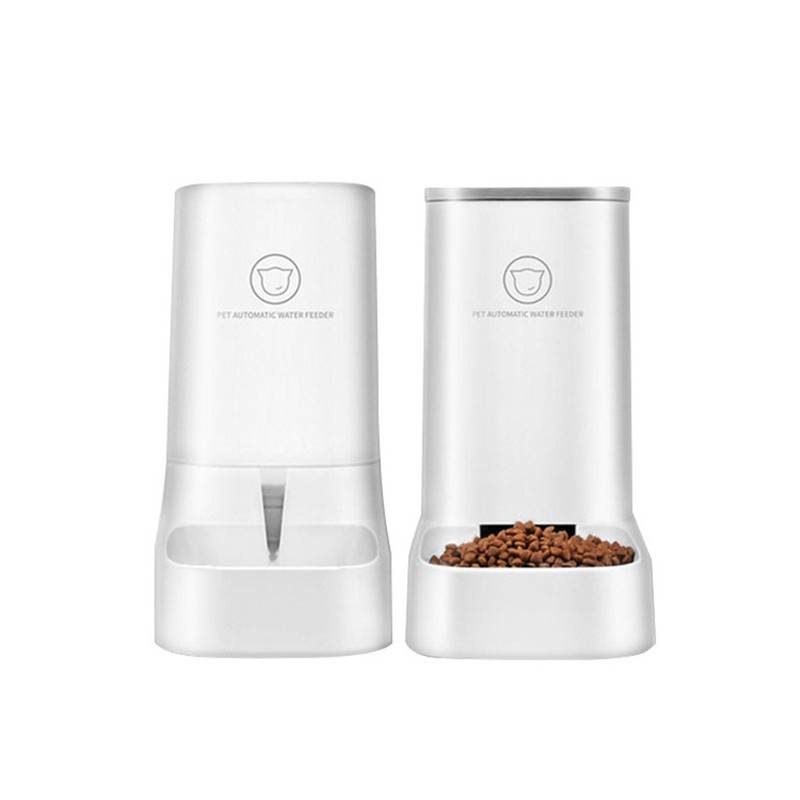 Xiaomi Automatische Kattenvoeder Huisdier Smart WiFi Kattenvoer Kibble Dispenser Afstandsbediening Auto Feeder Voor Kat Hond Droogvoer Accessoires: WHITE
