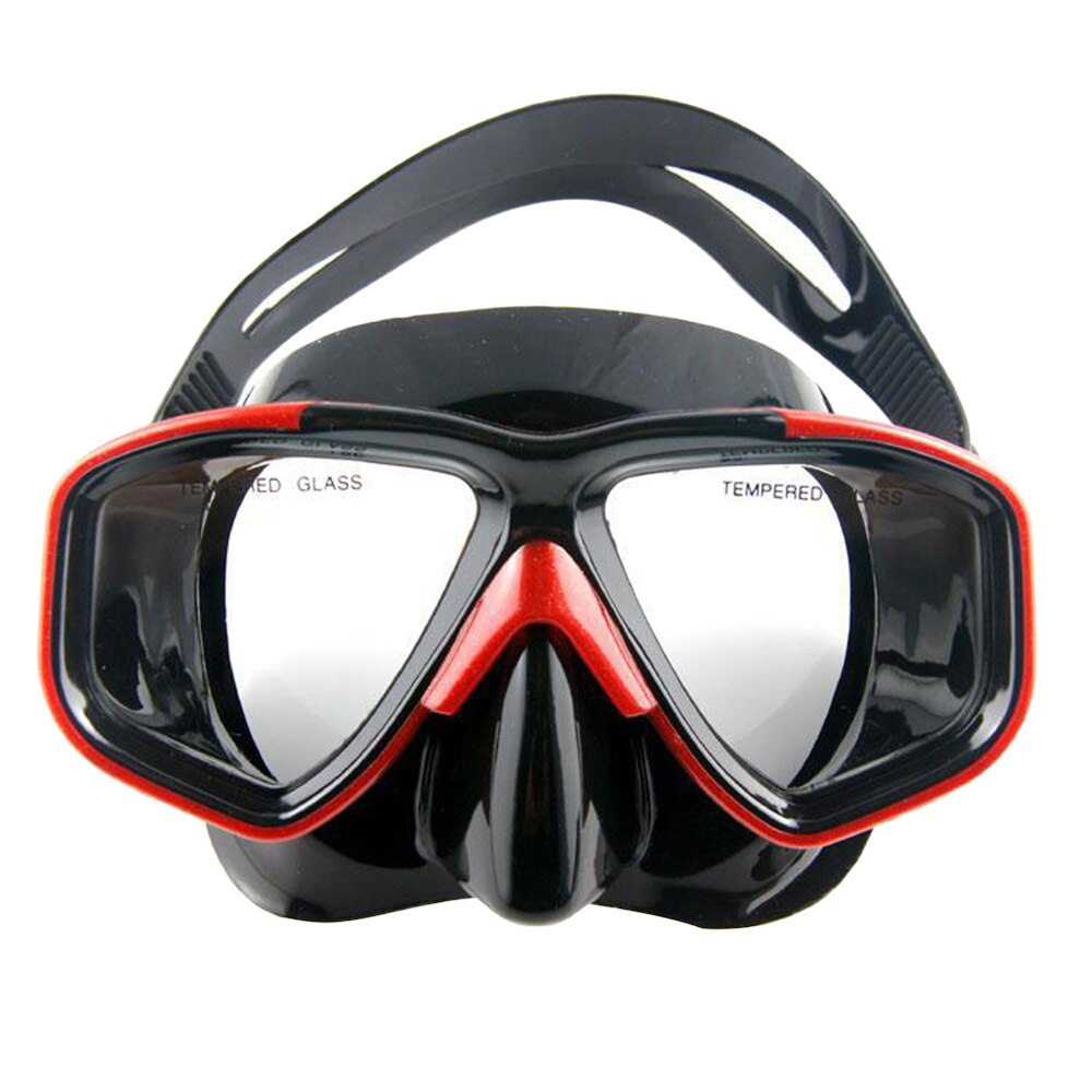 Diving Mask - Anti-Fog Scratch Resistant Panoramic Silicone Skirt Tempered Glass for Scuba Snorkeling Freediving: Default Title