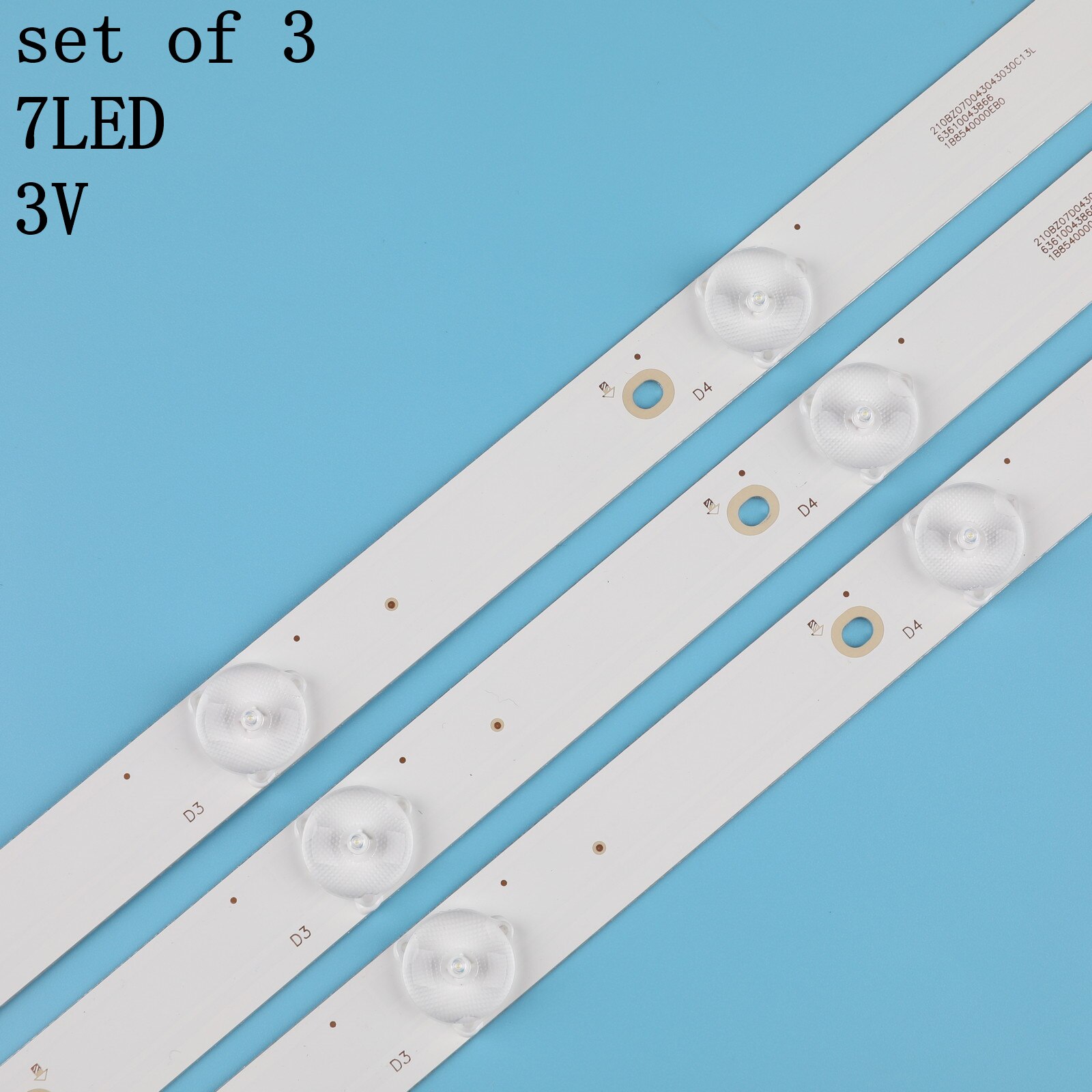 620mm led baggrundslys strip 7 lampe til lb -pf3030- gjd 2 p 53153 x 7 ahv 2-d 32 pht 4101/60 32 lj 500v 32 pht 41321/12 lb32080 v-003 kdl -32 r 330d