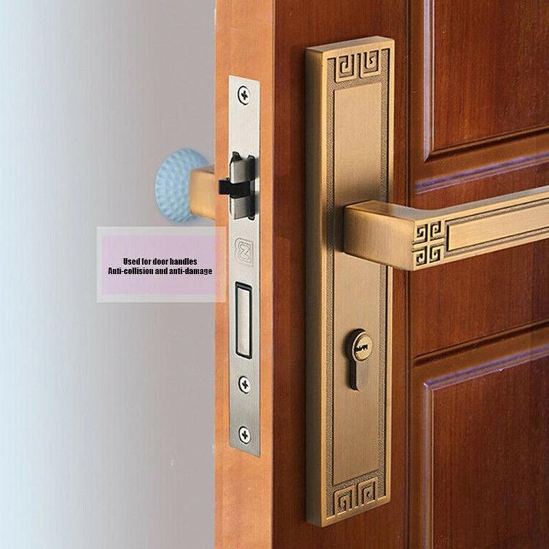 Topes de goma silenciosos para puerta, protectores de pared autoadhesivos, 1 Uds., topes para puerta, O7I6
