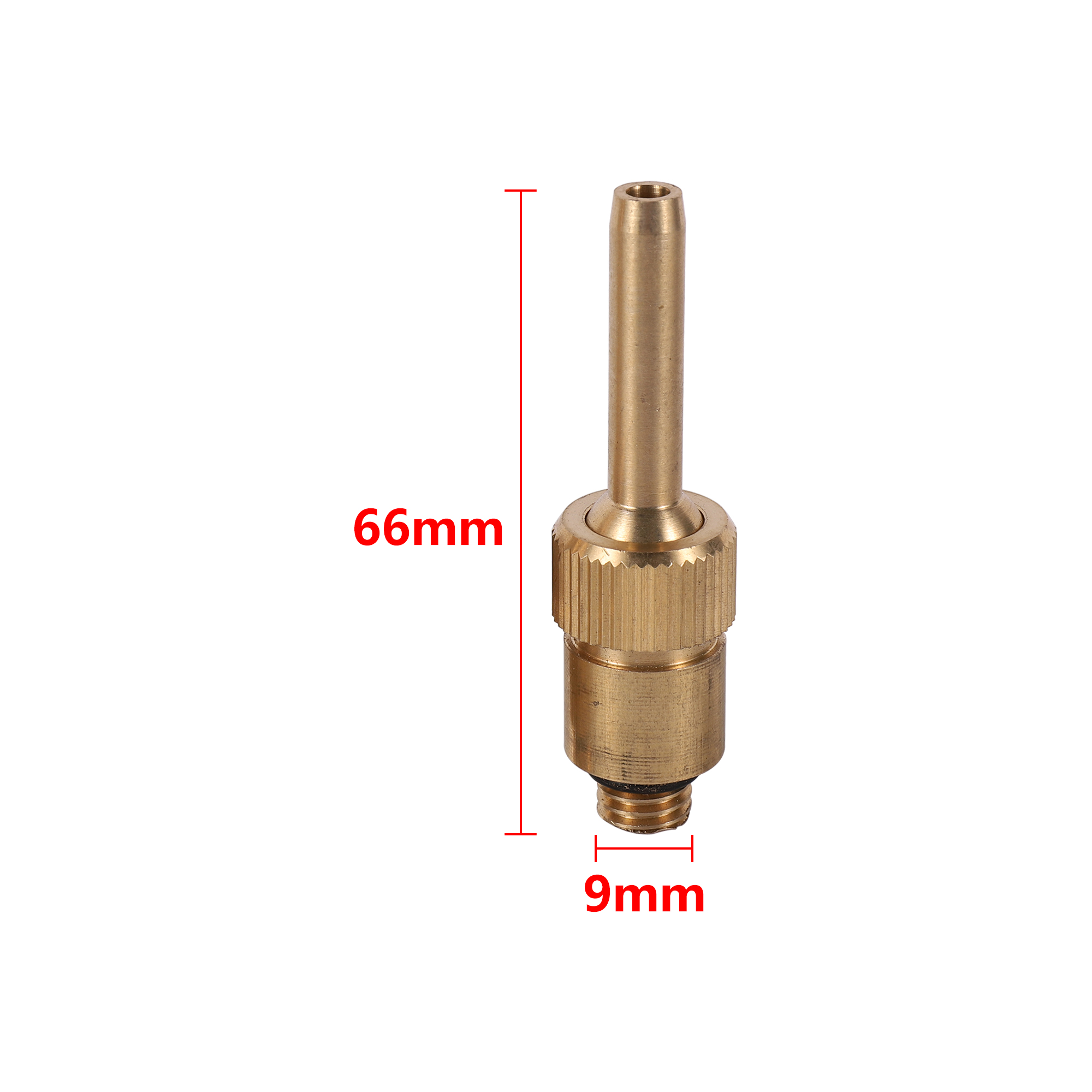 Messing Watergordijn Fontein Vijver Spray Vijver Fontein Hoofd Landschap Fontein Accessoires 1/4 Inch Verstelbaar Mondstuk: Rose