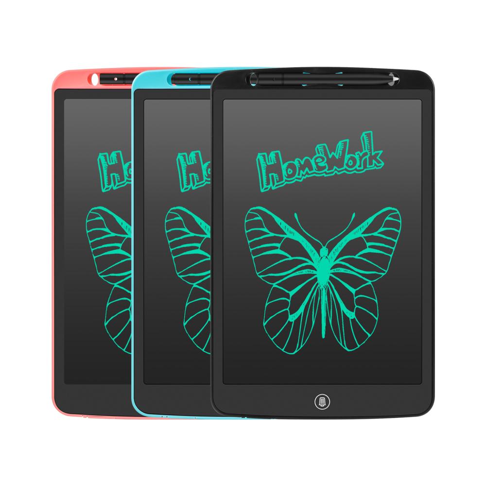 Portable 8.5/10/12 Inch LCD Writing Tablet Smart Electronic Notepad Drawing Graphics Handwriting Pad Board With Thick pen