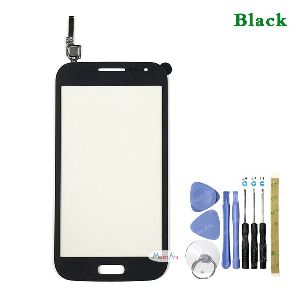 Di Alta Qualità 4.7 "per Samsung galassia vincita GT-i8552 GT-i8550 I8552 I8550 Duos tocco schermo Digitizer Sensore Esterno Obiettivo di Vetro pannello: nero con Tool