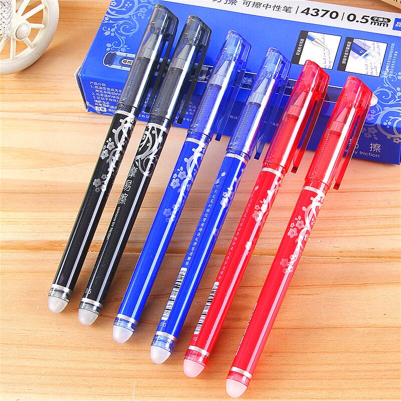 1pcs Clear Color Erasable Mechanical Pencils 0.5mm Lead Holder Drafting Drawing Pencil Leads Writing School Stationery