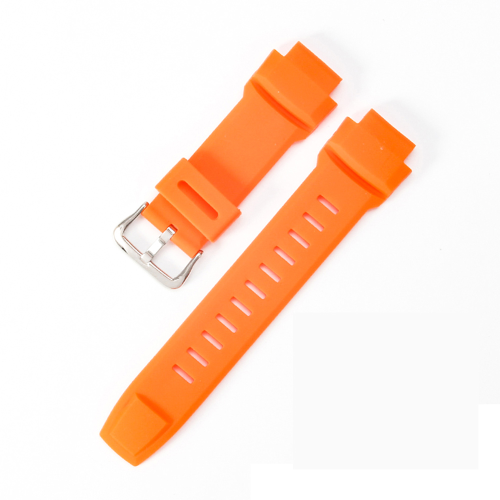 20mm Silicone Watch Strap for Casio Bracelet Calculator Digital Watch Band W- 720 W-722 W-741 WL-100 CA-53W CA53 CA 53 CA-61: Red Black