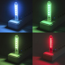 leeslamp LED USB Boek licht Ultra Heldere 5 Kleuren voor USB Comupter Notebook Bescherm Ogen boek lamp
