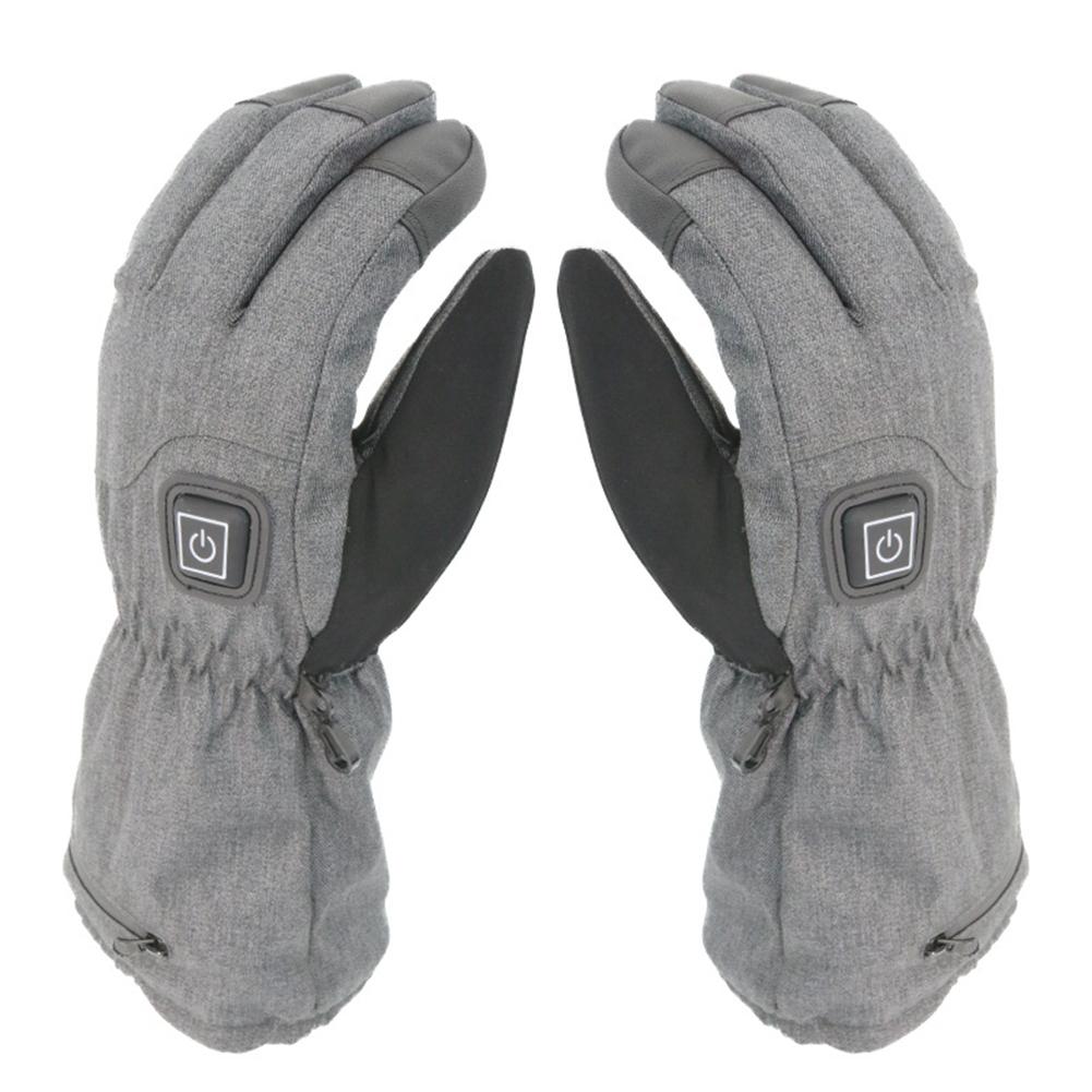 Verwarmde Handschoenen Oplaadbare Winddicht Hand Warmers Verwarmde Handschoenen Voor Mannen Vrouwen Winter Outdoor Ski Wandelen Snowboating Motorfiets