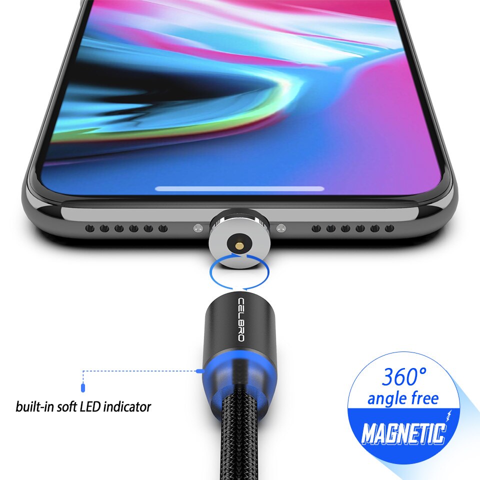 1 M 2 M Mikro USB Magnetische Kabel USB Typ C Schnur für Samsung Magnet Kabel Stecker Handy, Mobiltelefon USB Ladegerät kabel Ladung Kabel 2A 2.4A