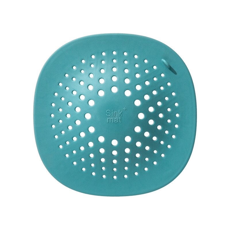 Tapón para Filtro de Ducha, Accesorio para Lavabo, Desagüe, Cocina, Hogar, Fregadero, Suelo de Baño, Cubierta de Drenaje, anti Obstrucción, Colador para Pelos, Universal: green 1pc