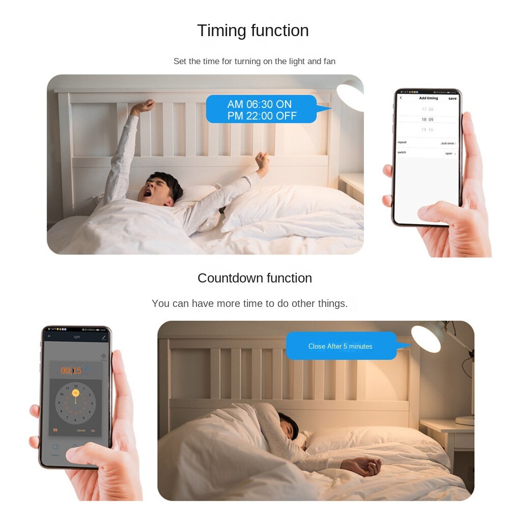Tuya – Mini commutateur WiFi intelligent, 10a, 16a, 2 voies, Module de contrôle domotique, fonctionne avec Alexa Google Home Yandex Alice Smart Life