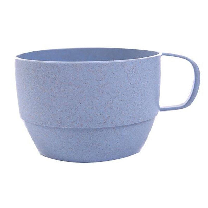 Office Coffee Cup Eco-friendly Mouthwash Cups Wheat Straw kitchen Accessories Milk Tea Cup