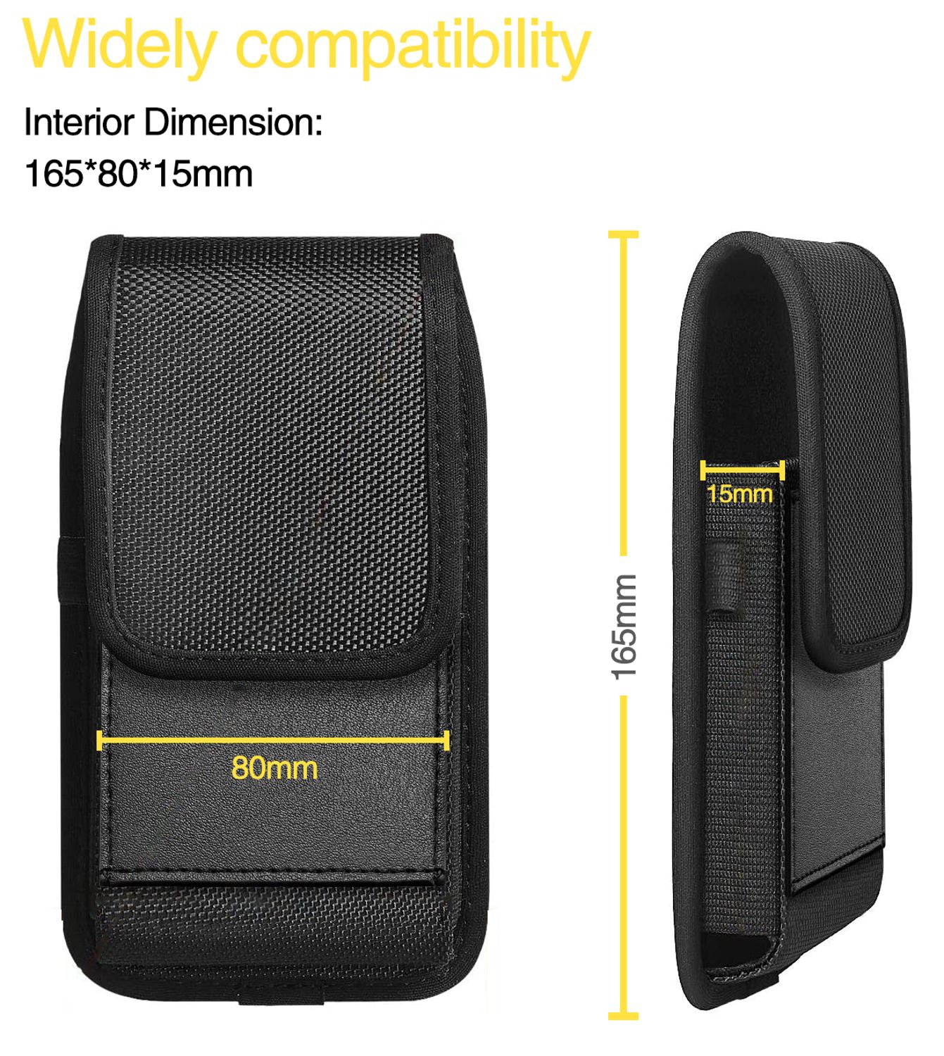 Universal Phone Pouch Belt Clip Case for Oppo A52 Case for Oppo A92/ A72 Case Waist Bag Magnetic Holster Cover Phone Case