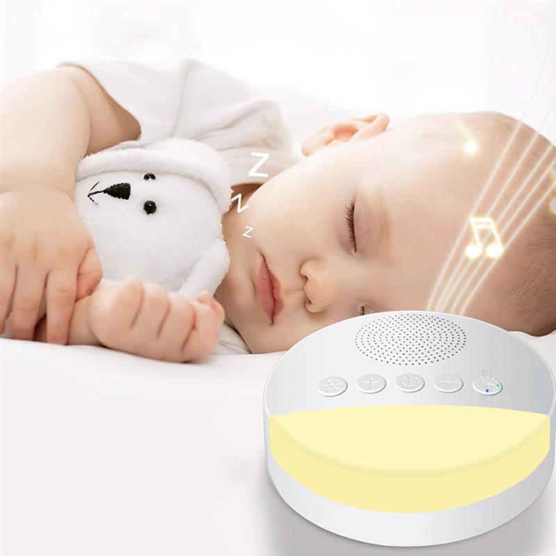 Nature Soothing Sounds Therapy White Noise Machine for Baby Adult Sleeping Relaxation USB Rechargeable