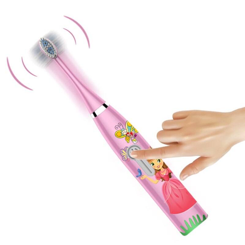 Child Electric Toothbrush Dental Electric Cleaning Brush Kids Ultrasonic Rechargeable Toothbrush