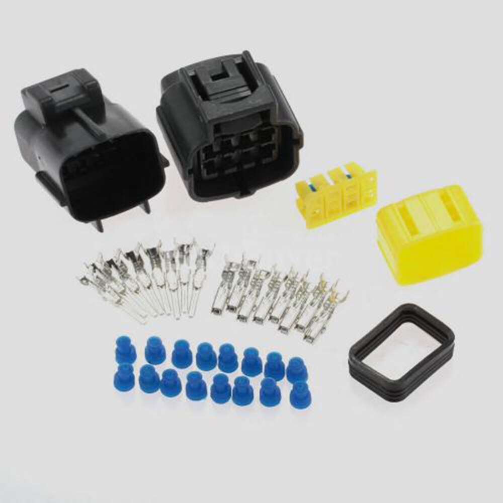 1 Kit 8 Pin Way Waterproof Wire Connector Plug Car Auto Sealed Electrical Set Car Truck For Car Boat ect