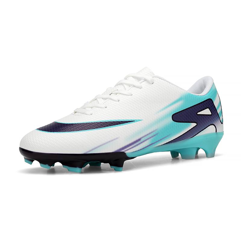 Schnelle Fußballschuhe niedrig schneiden Fußballschuhe Gesellschaft Stollen Fußballplatzstiefel Grastraining Original Professionelles Sneaker Spiel: Beige / 43