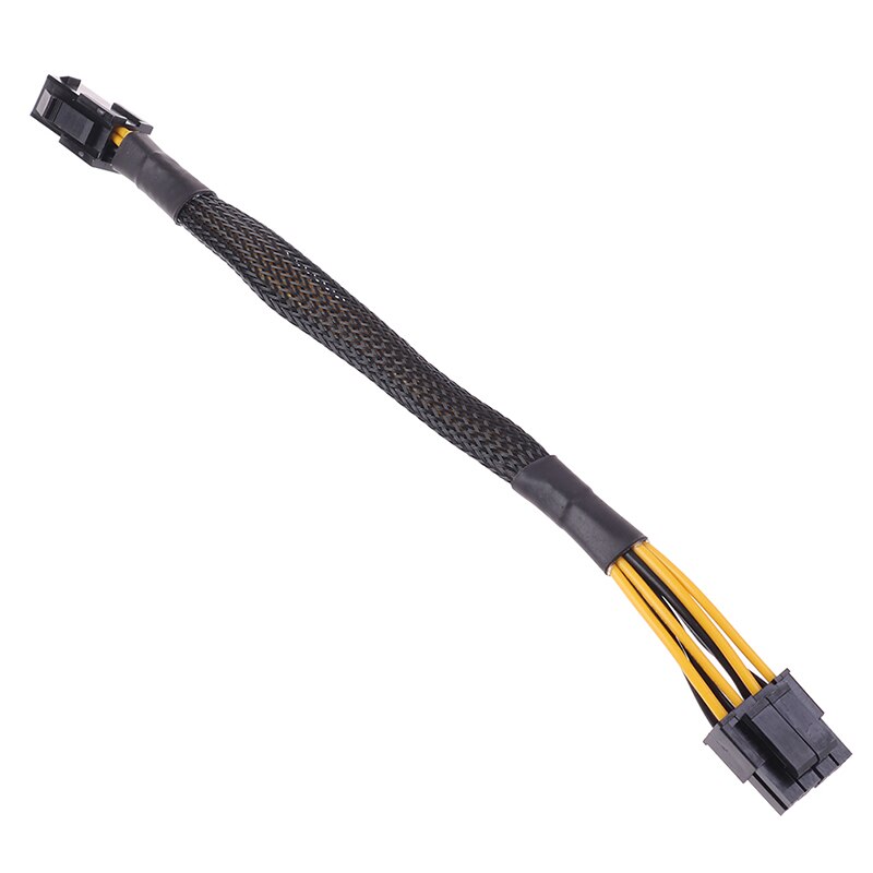 1Pc 20cm 4 Pin Male To 8 Pin Female CPU Power Converter Cable Lead Adapter 4Pin To 8pin Extension Wire