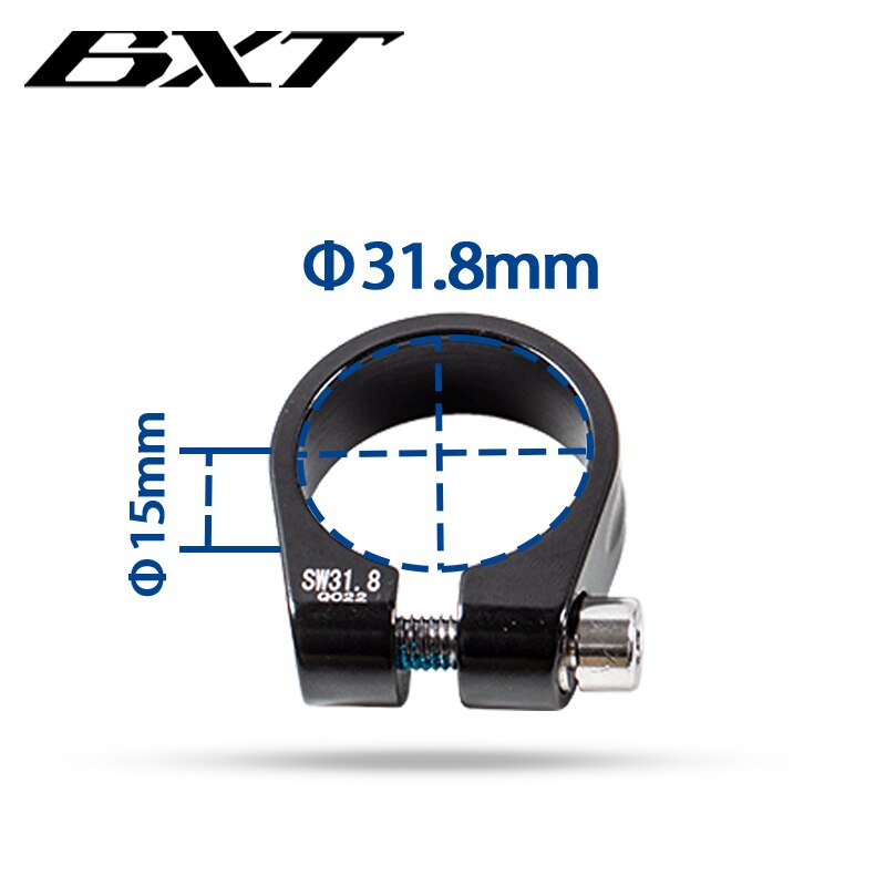 Fiets Zadelpenklem 31.8/34.9/37Mm Fiets Zadelpen Buisklem Aluminium Mtb Mountain Racefiets zitbuis Clip