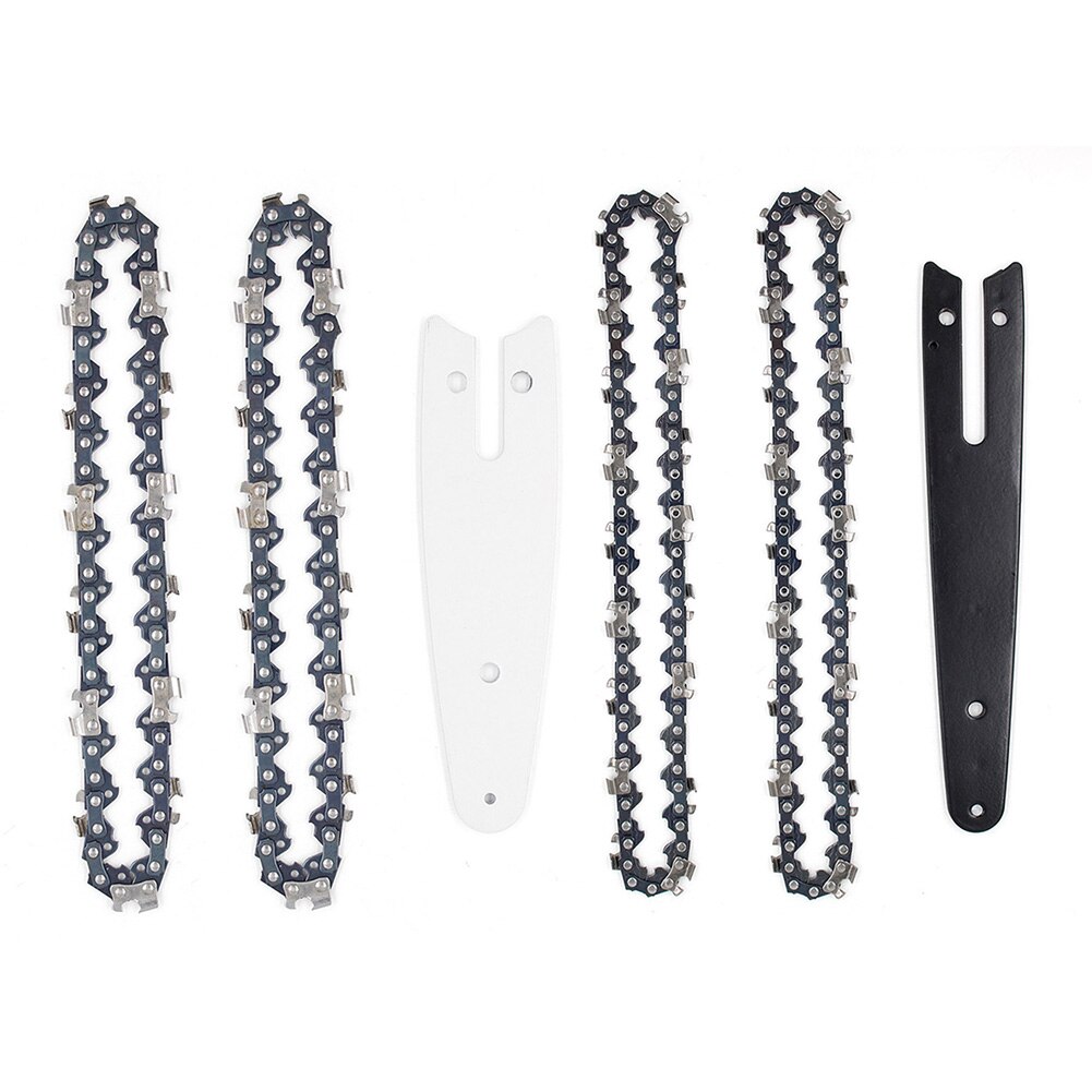 4/6 Inch Chain Guide Electric Chainsaw Chain For Cordless Mini Chainsaw Parts For Logging And Pruning accessories