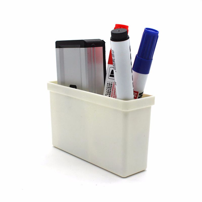 2022 Magnetic Whiteboard Markers Pencil Pen Holder Organizer Storage Box Container