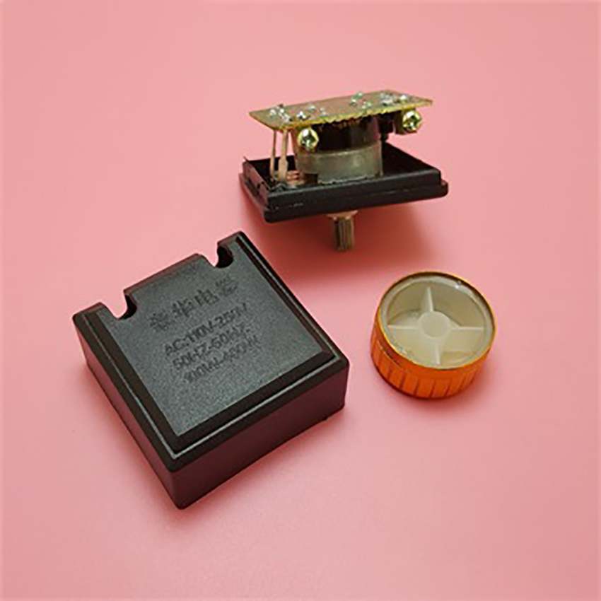 High Power 270 Degree Rotating Knob Dimmer Switch 400W Light Modulator Lamp Line Dimmer Controller for Hotel Home Table Lamp