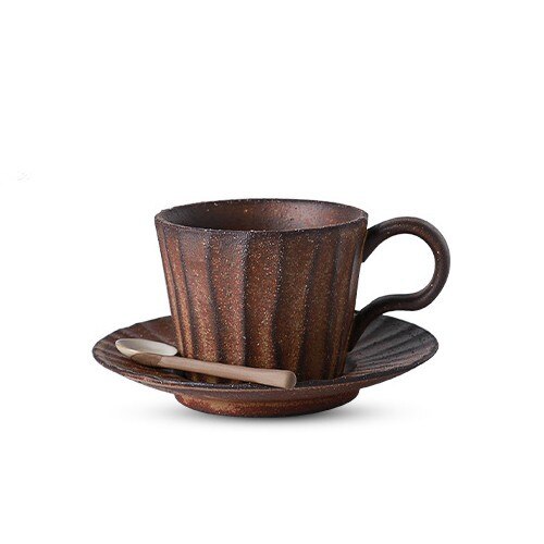 Juego De Tazas De café hechas a mano De cerámica originales De estilo Vintage japonés, Tazas reutilizables respetuosas con el medio ambiente, Tazas De café para el hogar DB60BD