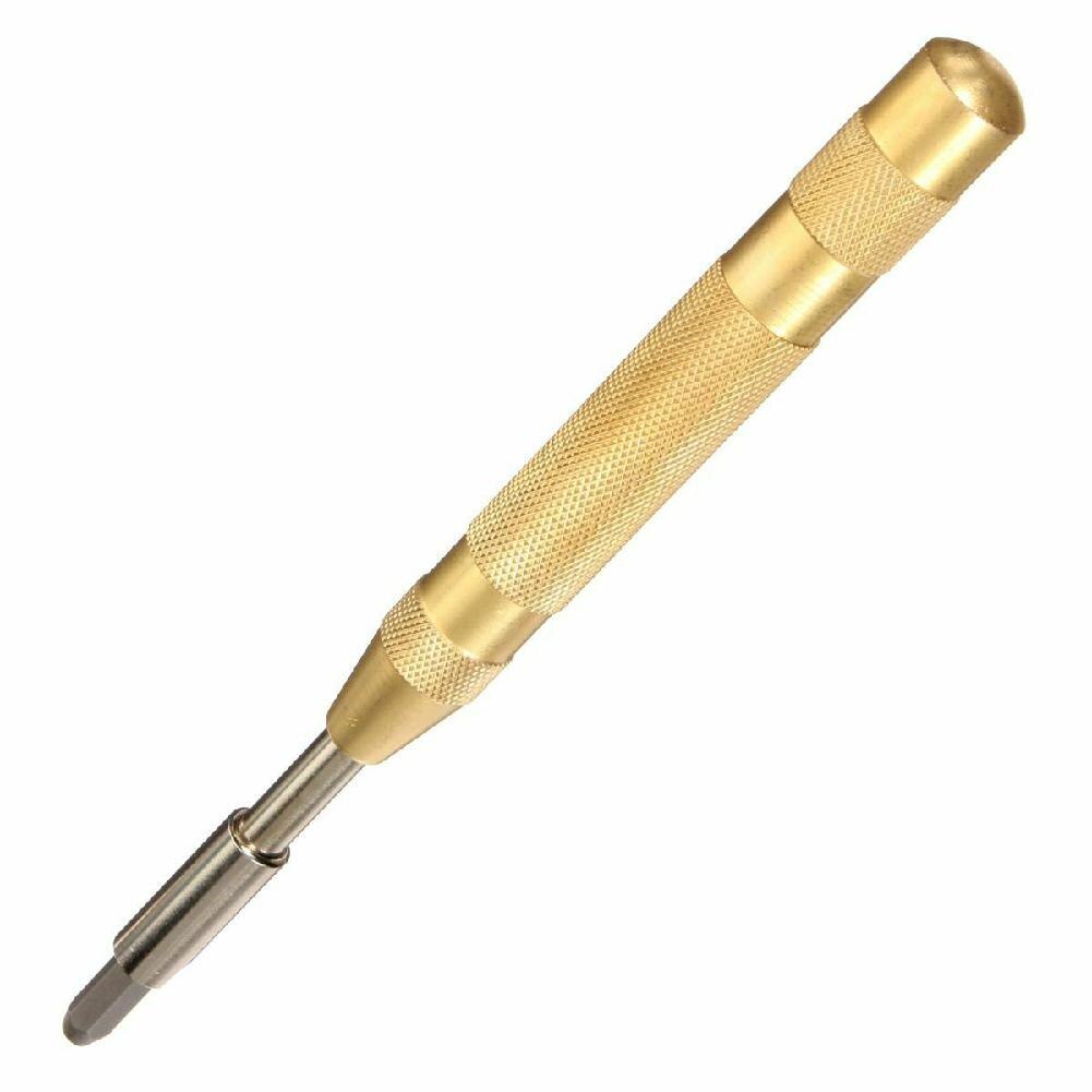 38 Pcs Steel 1/8in Automatic Number Letter Stamp Kit Metal Punch