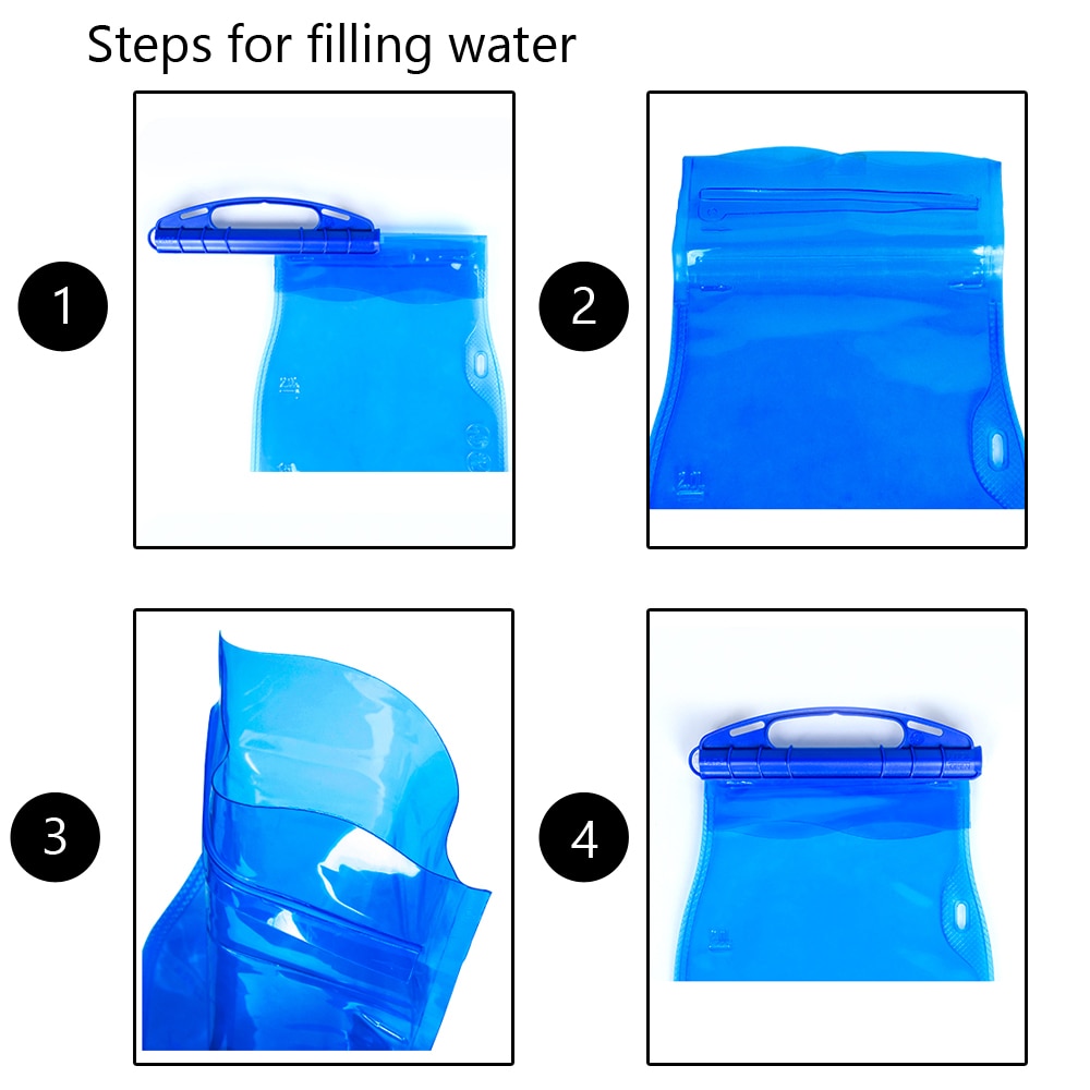 Waterzak Bag Hydratatie Pack 1L 1.5L 2L 3L Opbergtas Bpa Gratis Running Hydration Water Reservoir Vest Rugzak