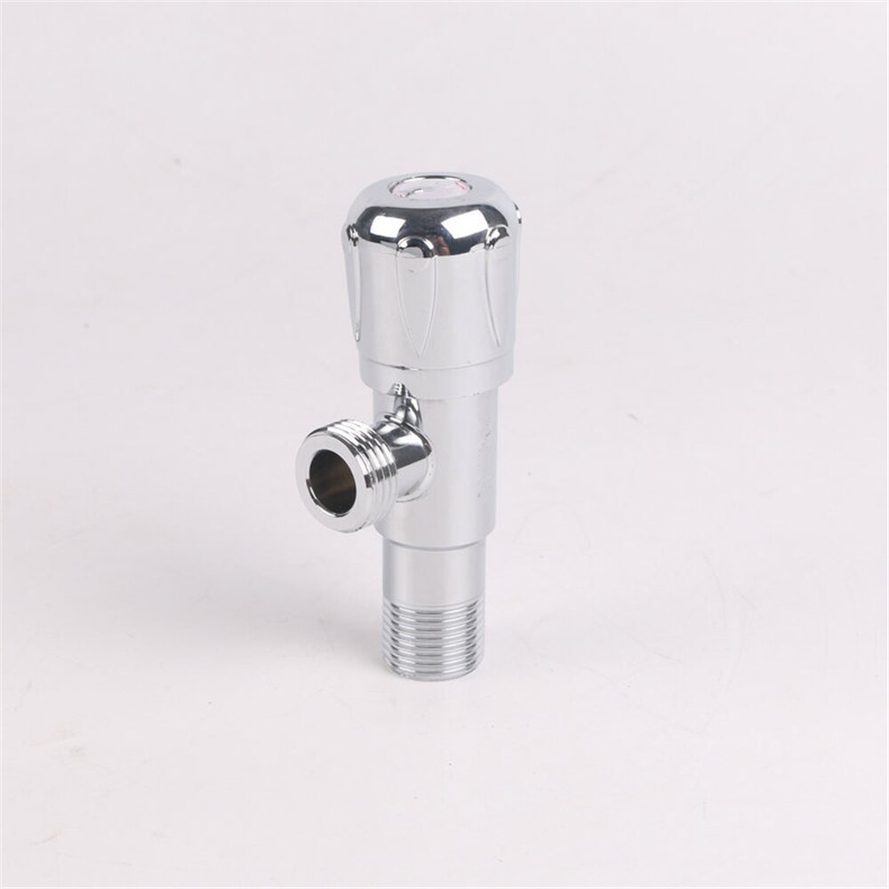 One In Two Out Stainless Steel Wash Basin Quick Opening Angle Valve Iron Angle Valve Toilet Water Stop All Copper Triangle Valve