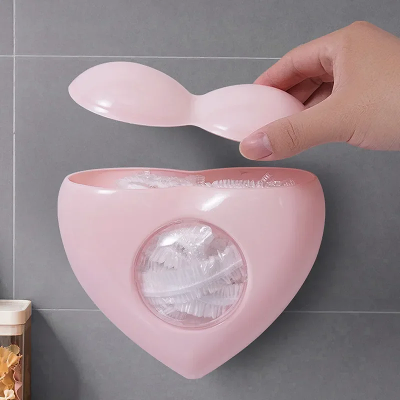 Plastic Wrap Opbergdoos Keuken Opbergdoos voor Voedsel Film Voedsel Cover Bag Organizer Douchekappen Dispenser