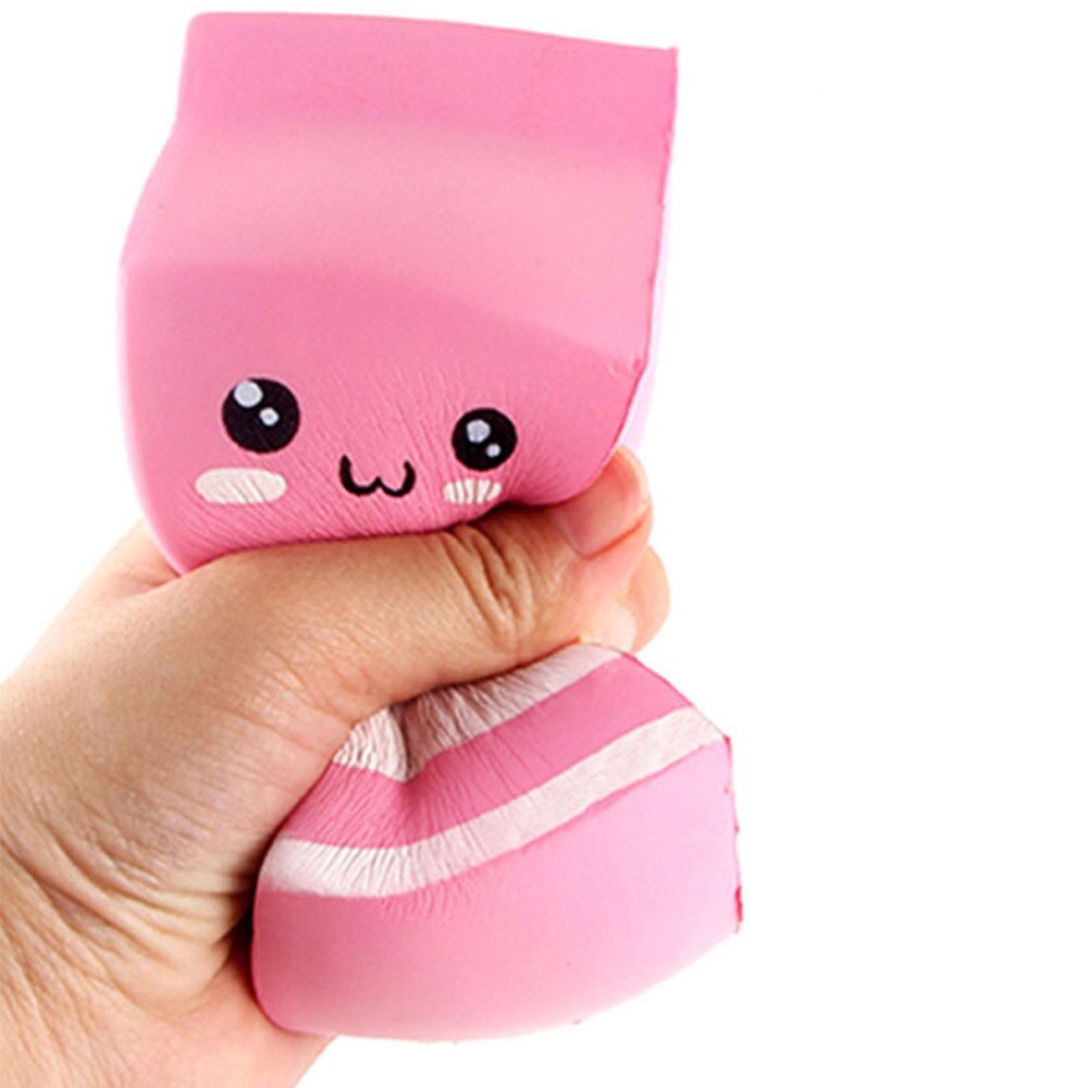 Squishy Joghurt Flasche Duft Squishy Langsam steigend quetschen Spielzeug Jumbo Sammlung Spielzeug Dekompression Reliever Spielzeug D3