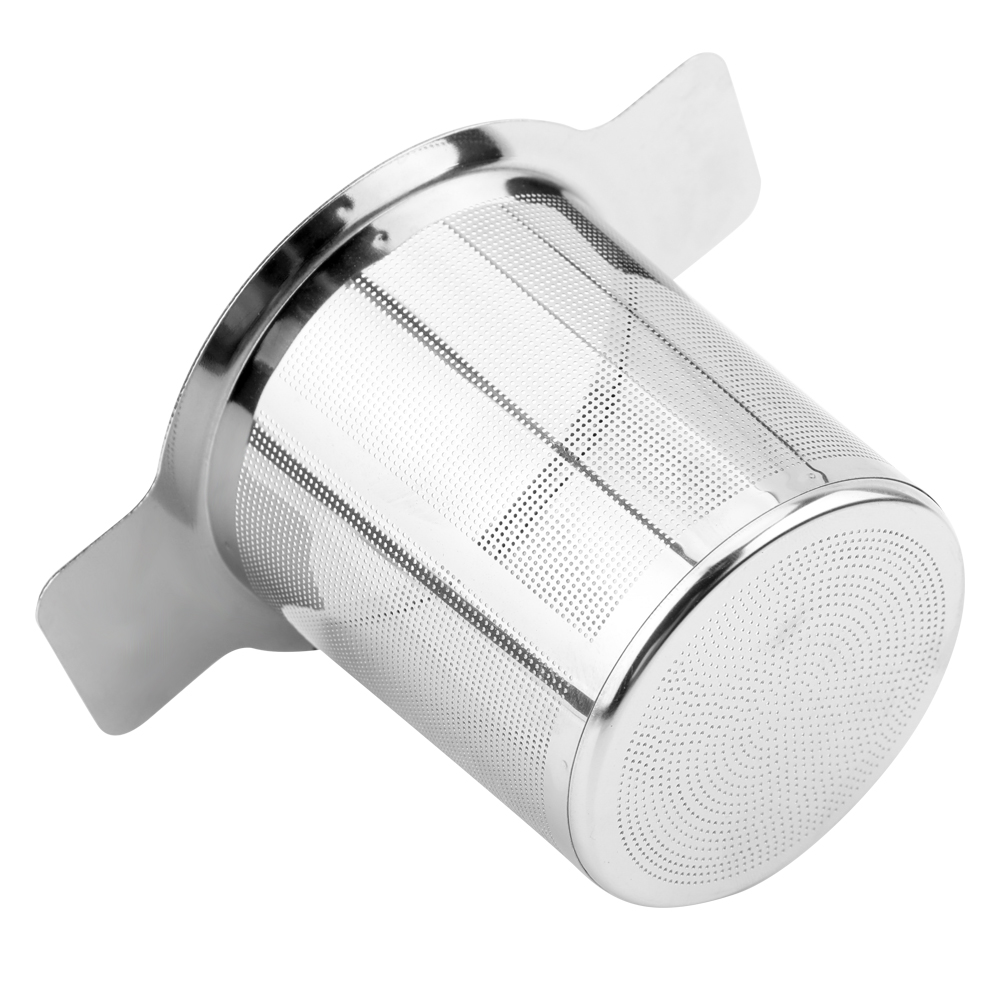 Roestvrij Staal Thee Infusers Mand Fijne Mesh Theezeefje Deksel Thee En Koffie Filters Met 2 Handgrepen Herbruikbare
