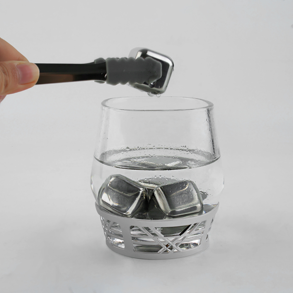 Ice Cube Metal For Cooling Drinks Beverage Cooling Water Cool Metallic Ice For Whiskey Kitchen Dishes