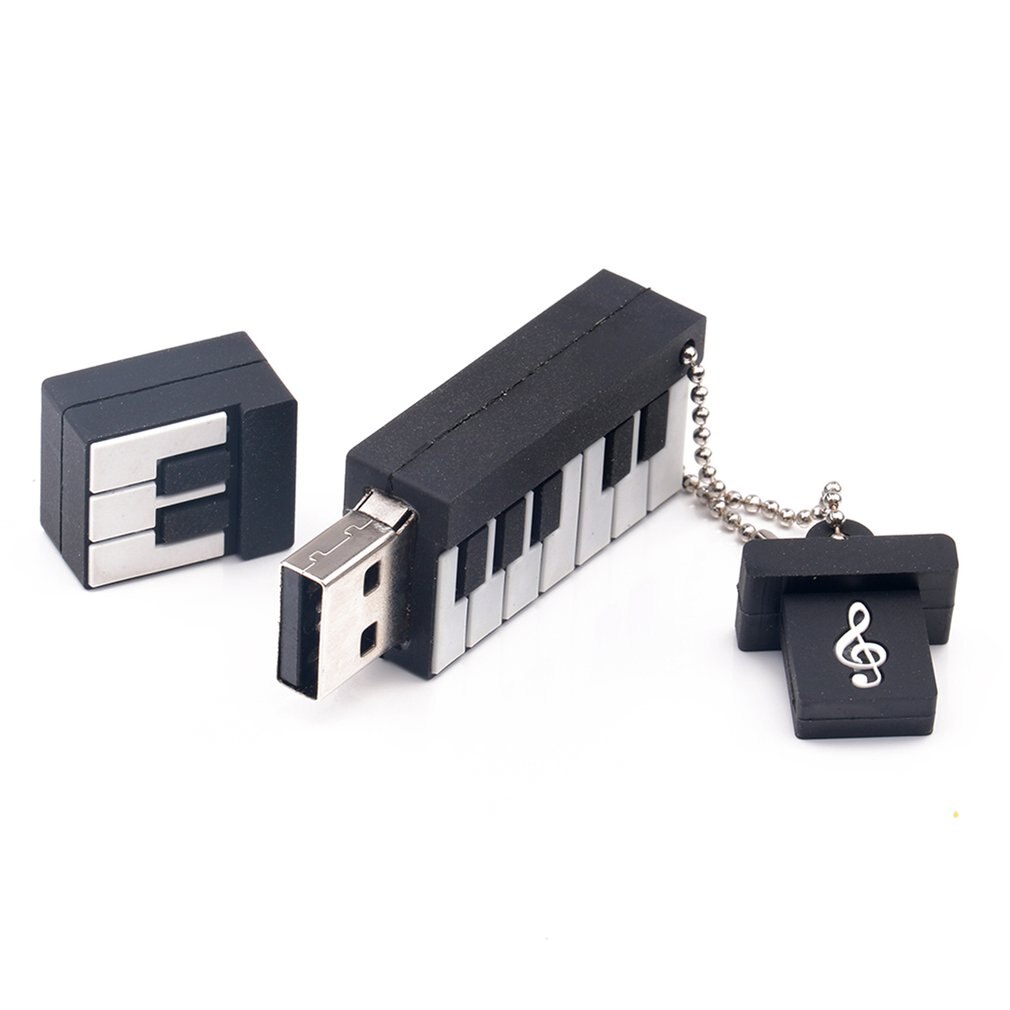 Drôle Musical Paino forme USB2.0 U disque clé USB haute vitesse externe clé USB lecteur de stylo pour ordinateur portable