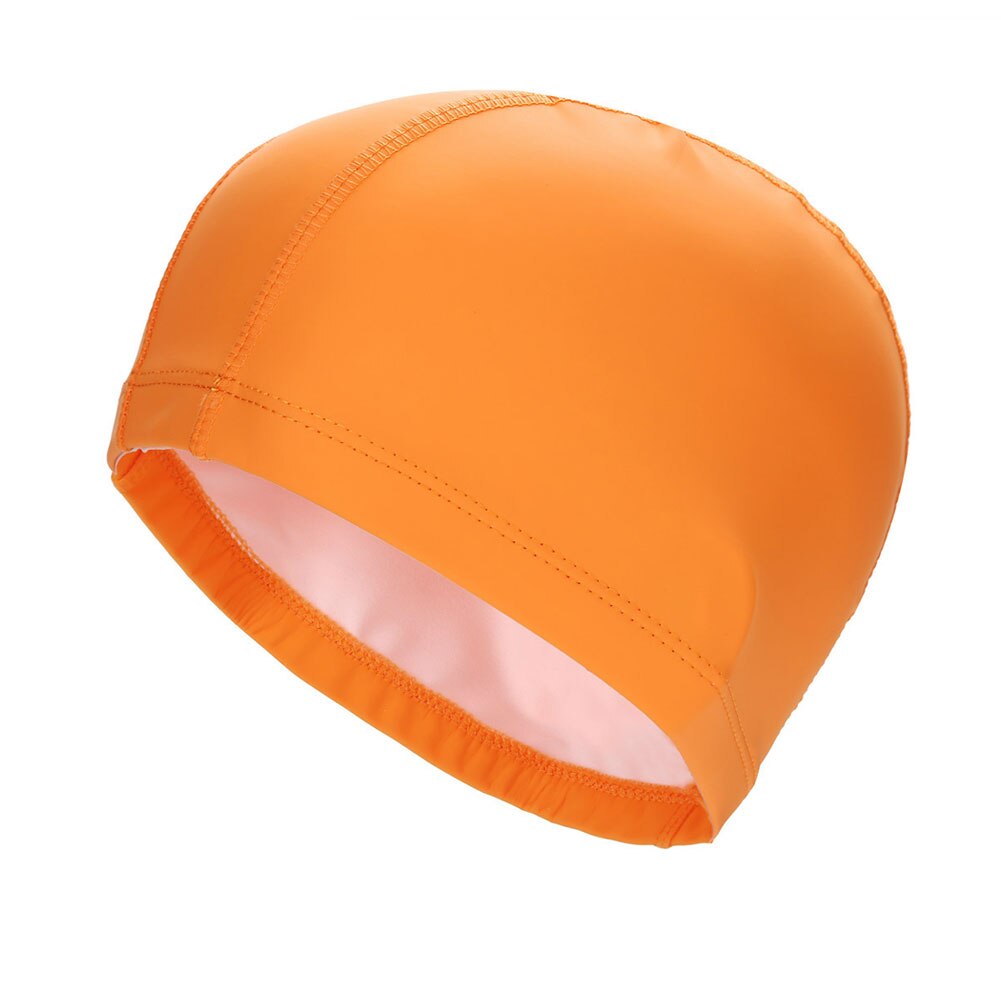 tissu en polyuréthane imperméable élastique protéger les oreilles cheveux longs sport natation piscine chapeau bonnet de natation taille libre pour hommes femmes adultes: 4