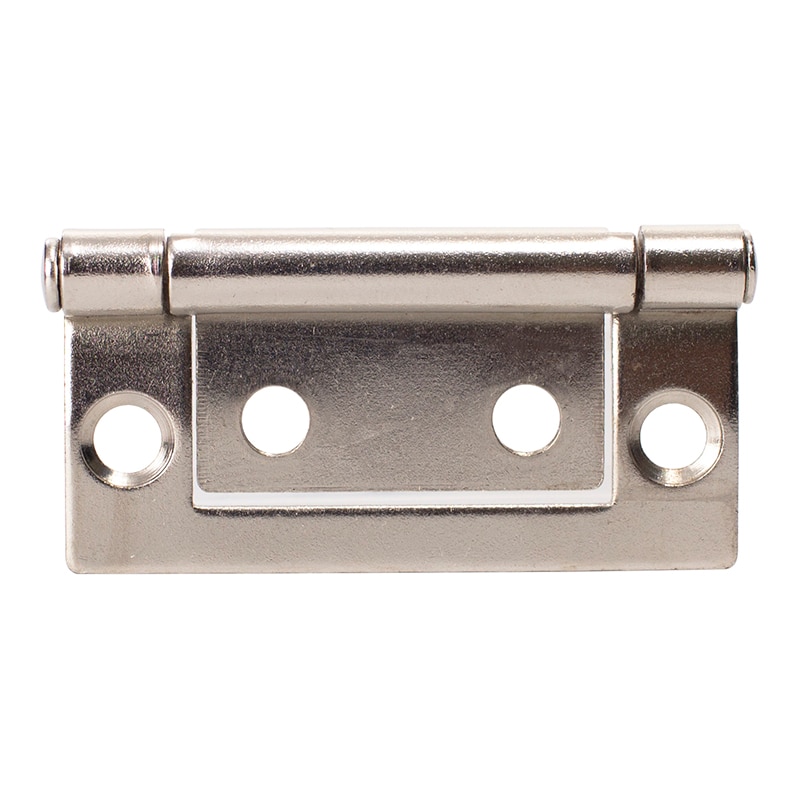 2 Inch Iron Furniture Mortise Hinge for Cabinet Door with Free Screws, 135 Degree Open, Antique Copper, Black, Nickel Color