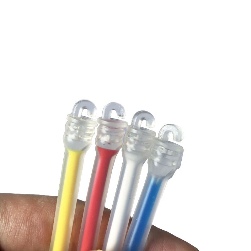 10Pcs Long Shape Hook Silicone Tennis Racket Vibration Dampener Shock Absorber