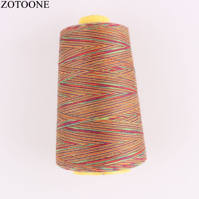 ZOTOONE Sewing Accessories Sewing Machine Thread Hand Embroidery Machine Thread Nylon Quilting Thread Hand Cotton Sewing Rolls E: SE0011