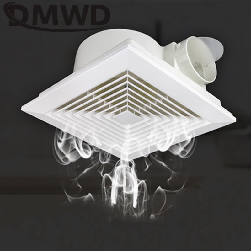 Dmwd Opgeschort Plafond Ventilator 6 Inch 8 Inch Woonkamer Badkamer Ventilatie Louvre Raam Ventilatie Uitlaat Fans Eu