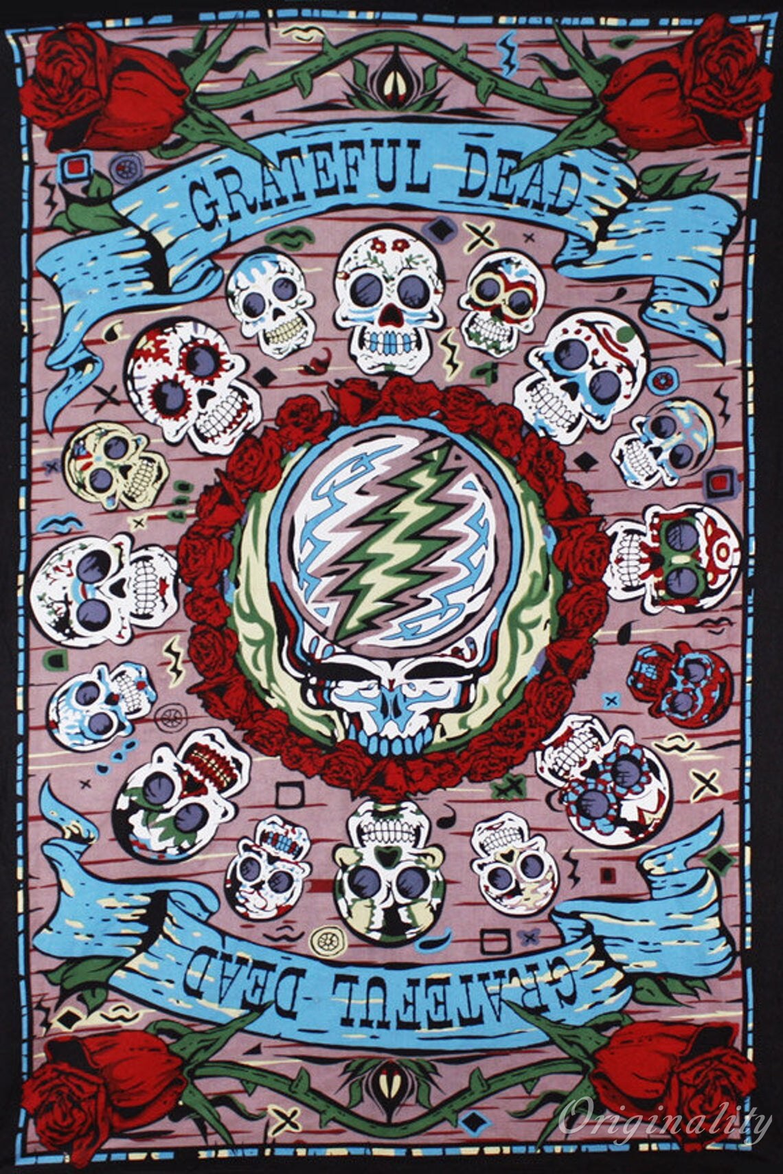 Fantastic Grateful Dead Unique Tapestry Fairy Nymph Wall Hanging Home Decoration