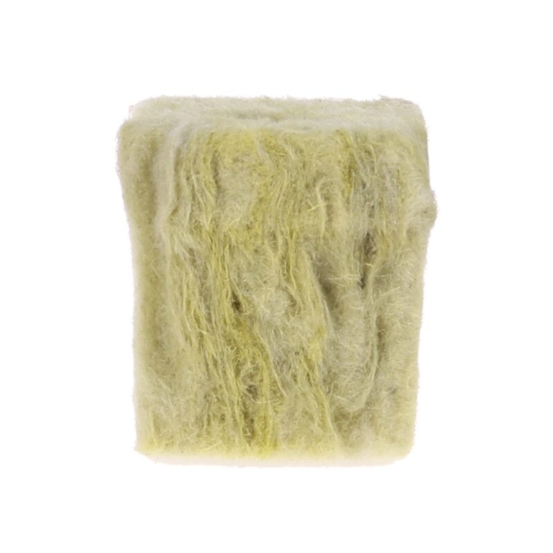 Rockwool kub hydroponic odlingsmedier jordlös odling plantering kompress bas  l5ye: 3.6 cm x 4.0cm
