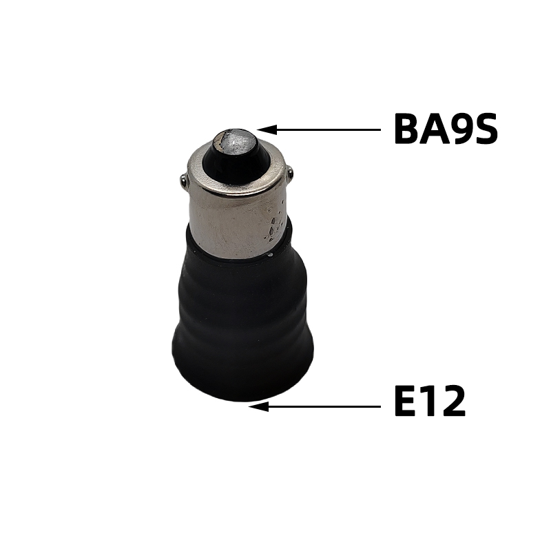 E10 e11 e12 e17 to E12 e11 e14eLight Socket adapter E10 to E12 Candelabra lamp holder converter,Install: Beige / 2G7