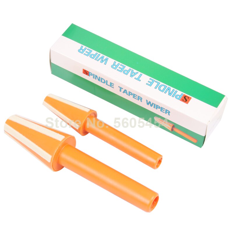 Wipe Cleaner 1pcs BT30 BT40 BT50 Spindle Taper Wiper CNC Spindle Taper Collet Holder Brush Cleaning Used on CNC Milling Machin